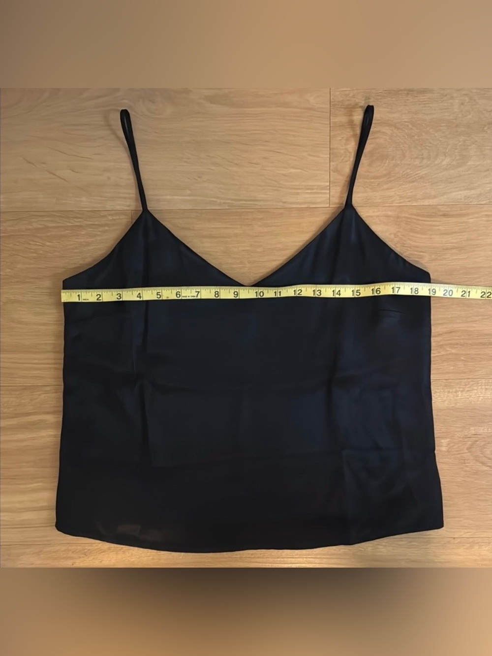 NEW Rails Paulo Top in Black | Luxe Tank Top V-neck Tank Cami | Size Large L - Picture 8 of 16